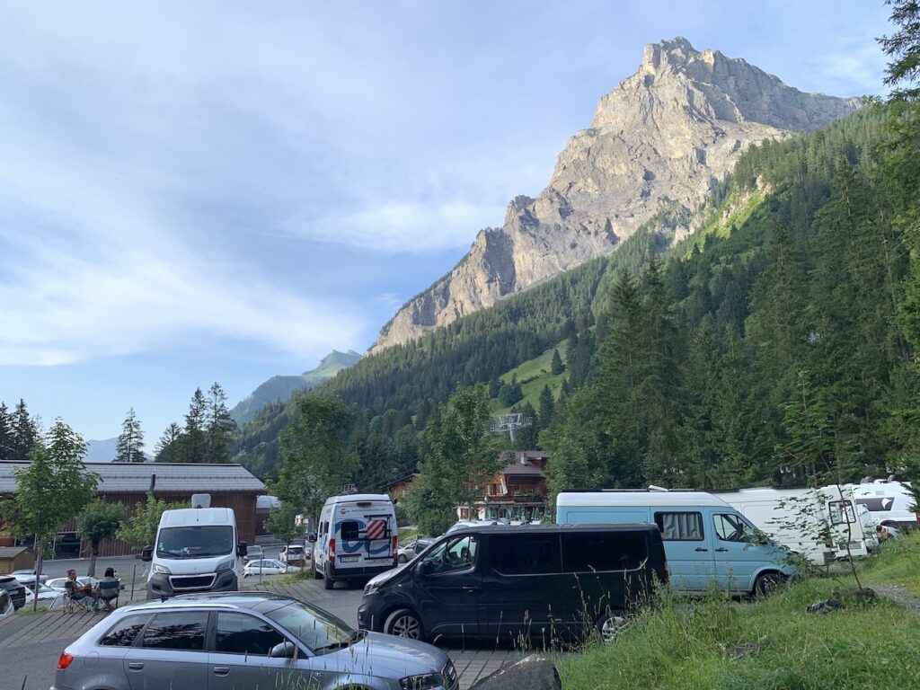 Parking en Kandersteg