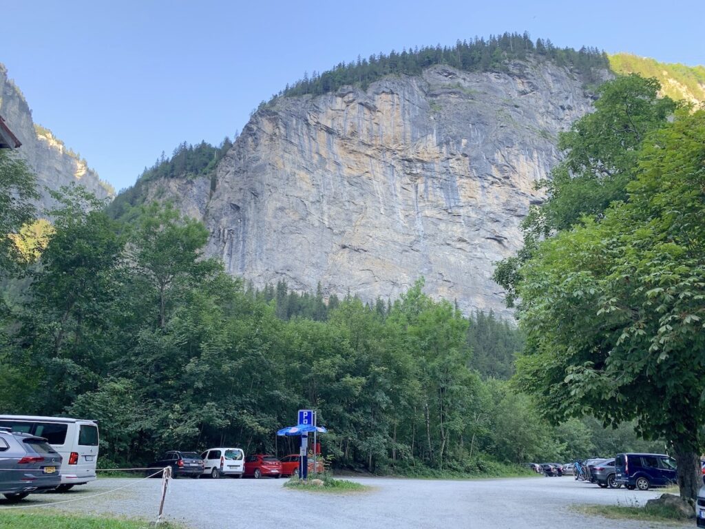 Parking en Stechelberg