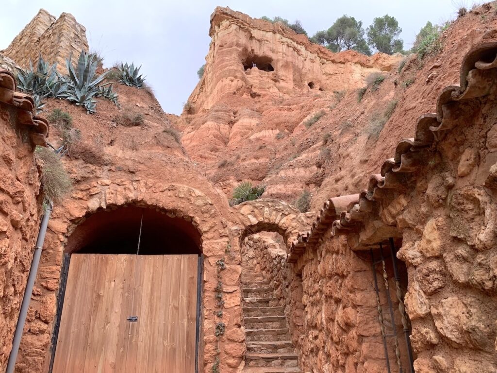 Cuevas en el tozal de Anento