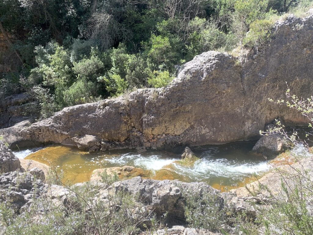 Estrets de Can Vidella, Riera de Carme