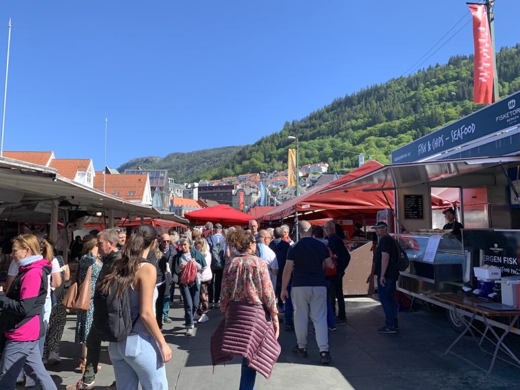 Mercado de Pescado en Bergen