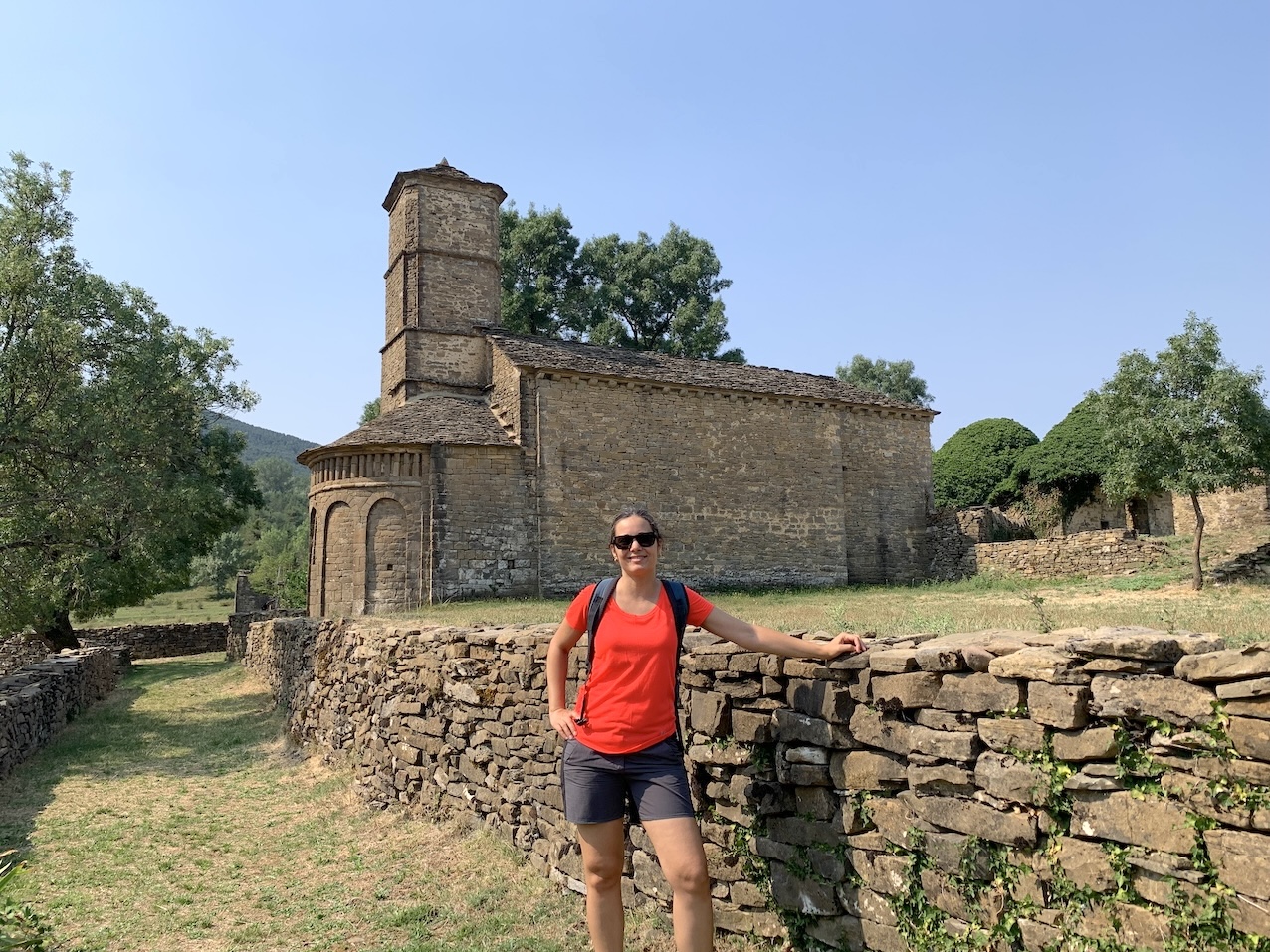 Eli junto a Santa Eulalia de Susín, Huesca