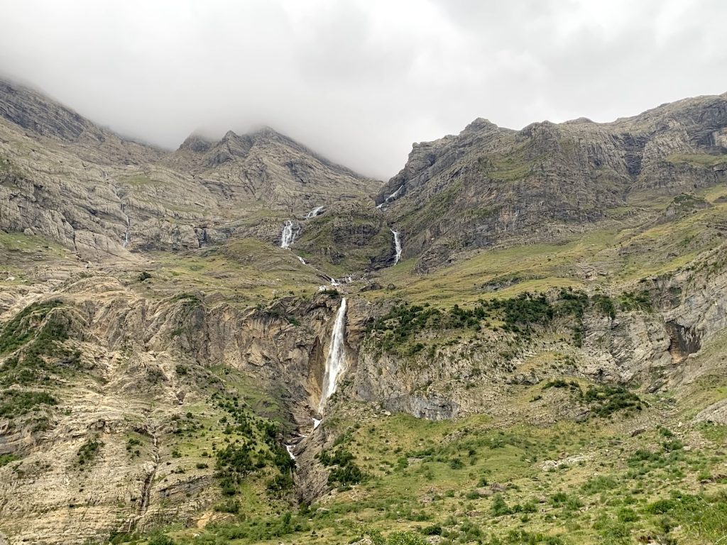 Vistas de la Cascada del Cinca, Huesca