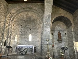 Interior San Martín de Oliván, Huesca