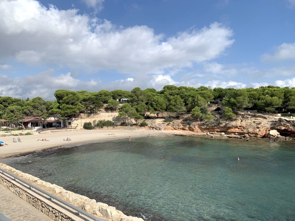 Platja de Pixevaques del Camí de Ronda de la Costa Daurada
