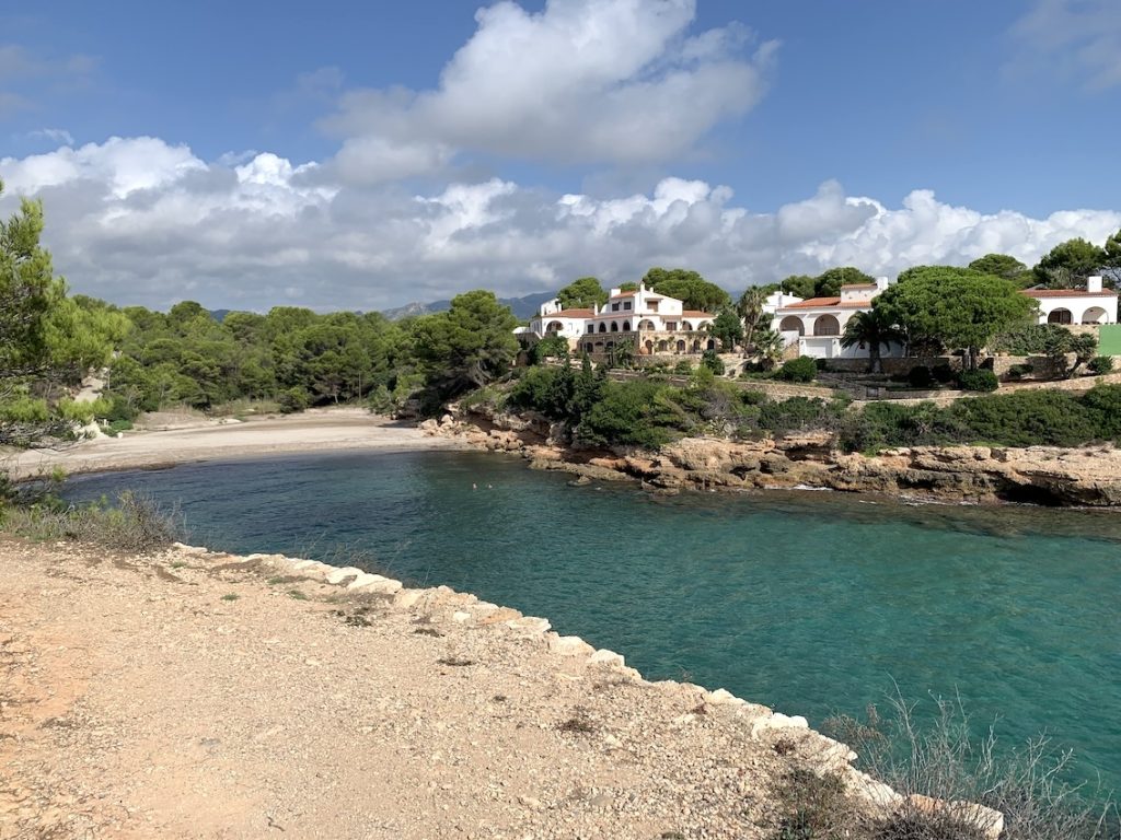 Platja de l'Estany Tort del Camí de Ronda de la Costa Daurada