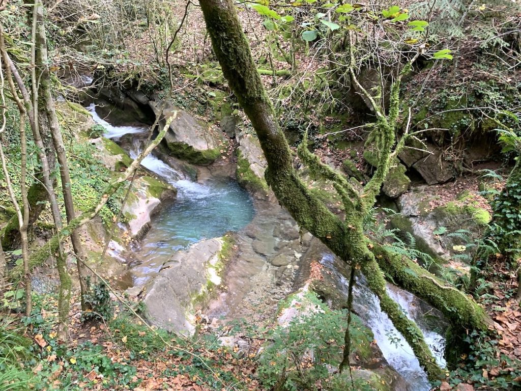 Primeras pozas d'Els Empedrats